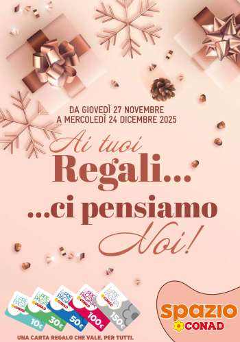 Volantino Spazio Conad - 27/11/2025 - 24/12/2025.