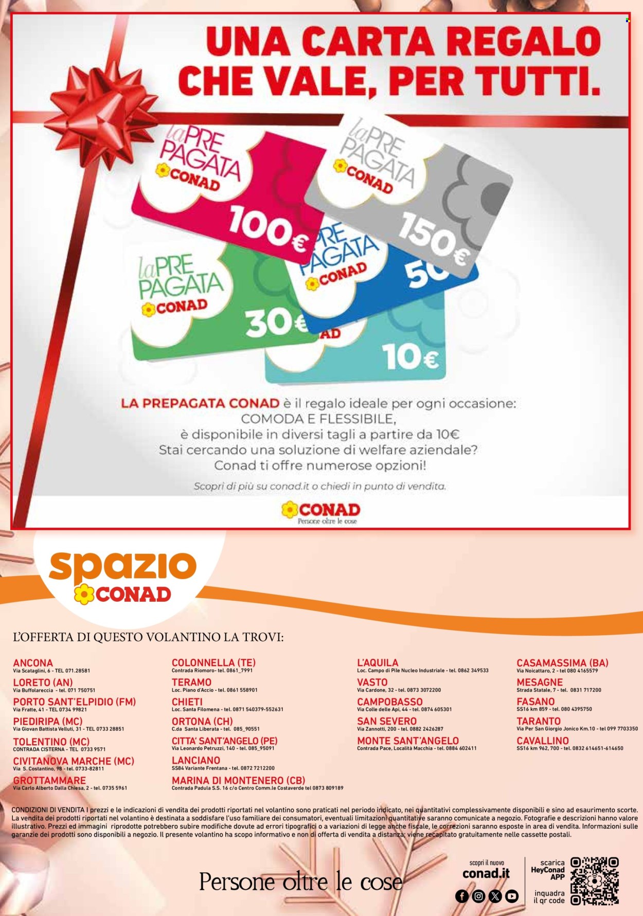 Volantino Spazio Conad - 27/11/2025 - 24/12/2025. Pagina 12