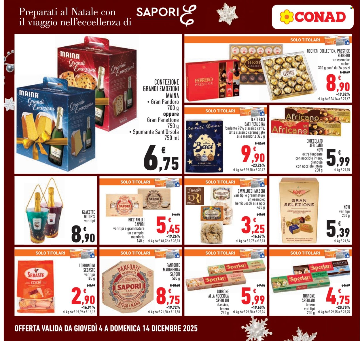 Volantino Conad - 4/12/2025 - 14/12/2025. Pagina 14
