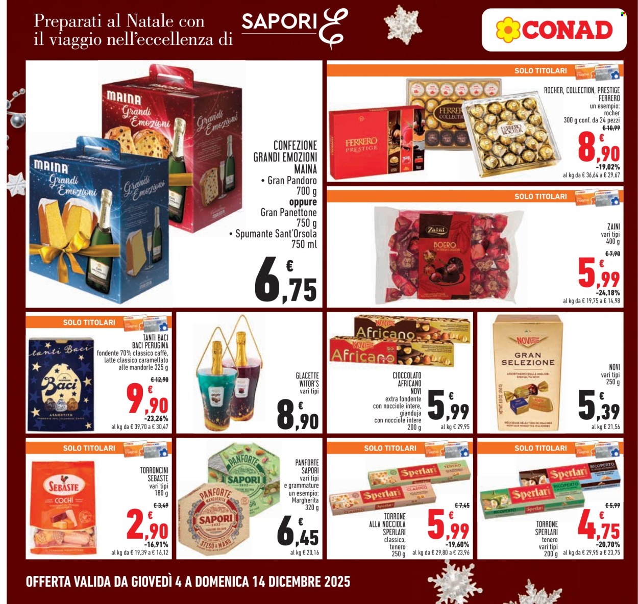 Volantino Conad - 4/12/2025 - 14/12/2025. Pagina 14