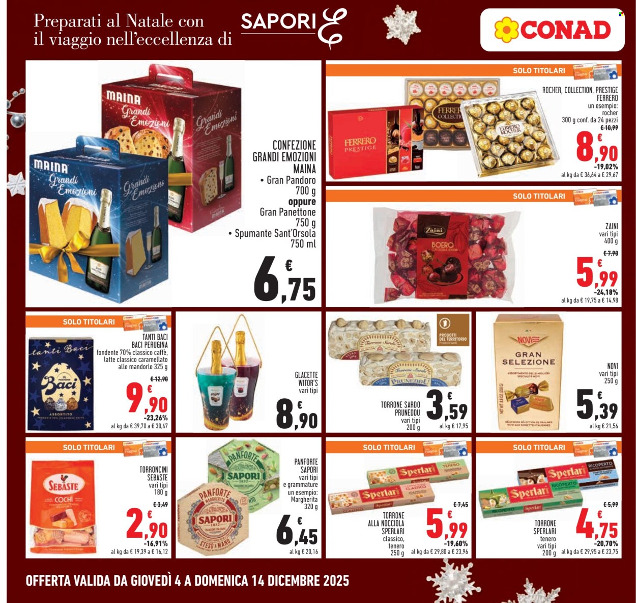 Volantino Conad - 4/12/2025 - 14/12/2025. Pagina 14