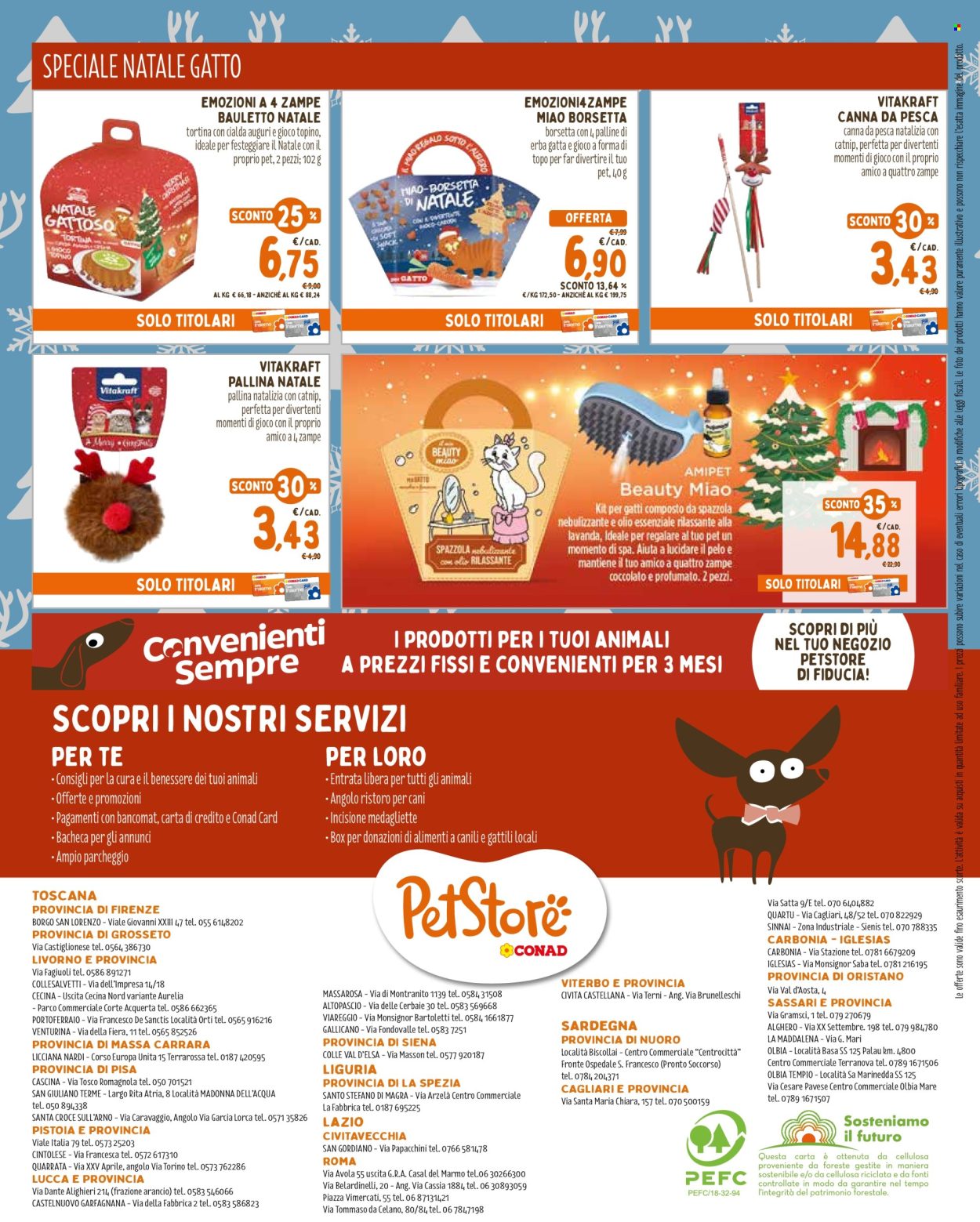 Volantino Pet Store Conad - 4/12/2025 - 6/1/2026. Pagina 8