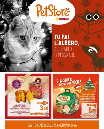 Volantino Pet Store Conad - 4/12/2025 - 6/1/2026.