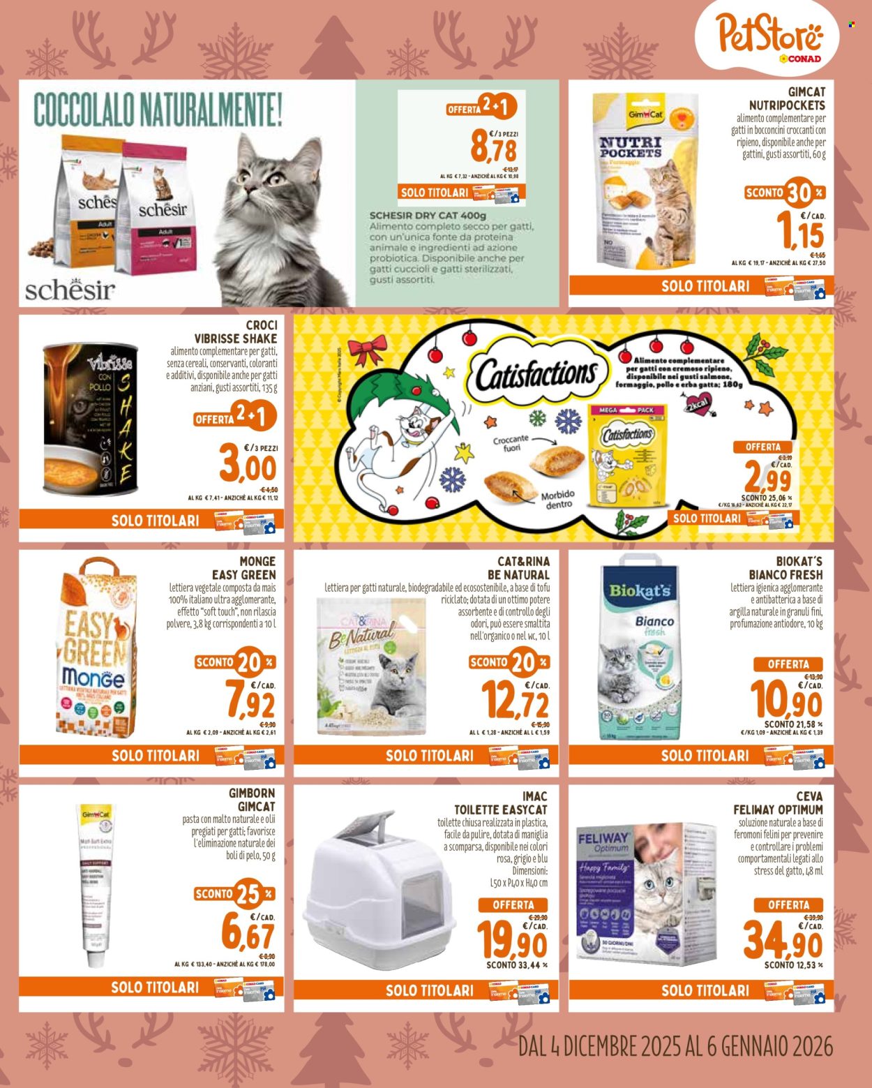 Volantino Pet Store Conad - 4/12/2025 - 6/1/2026. Pagina 5