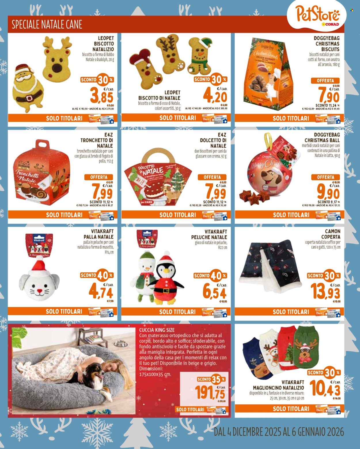 Volantino Pet Store Conad - 4/12/2025 - 6/1/2026. Pagina 7