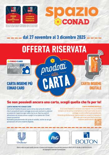 Volantino Spazio Conad - 27/11/2025 - 3/12/2025.