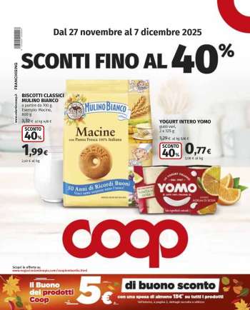 Volantino Coop - 27/11/2025 - 7/12/2025.