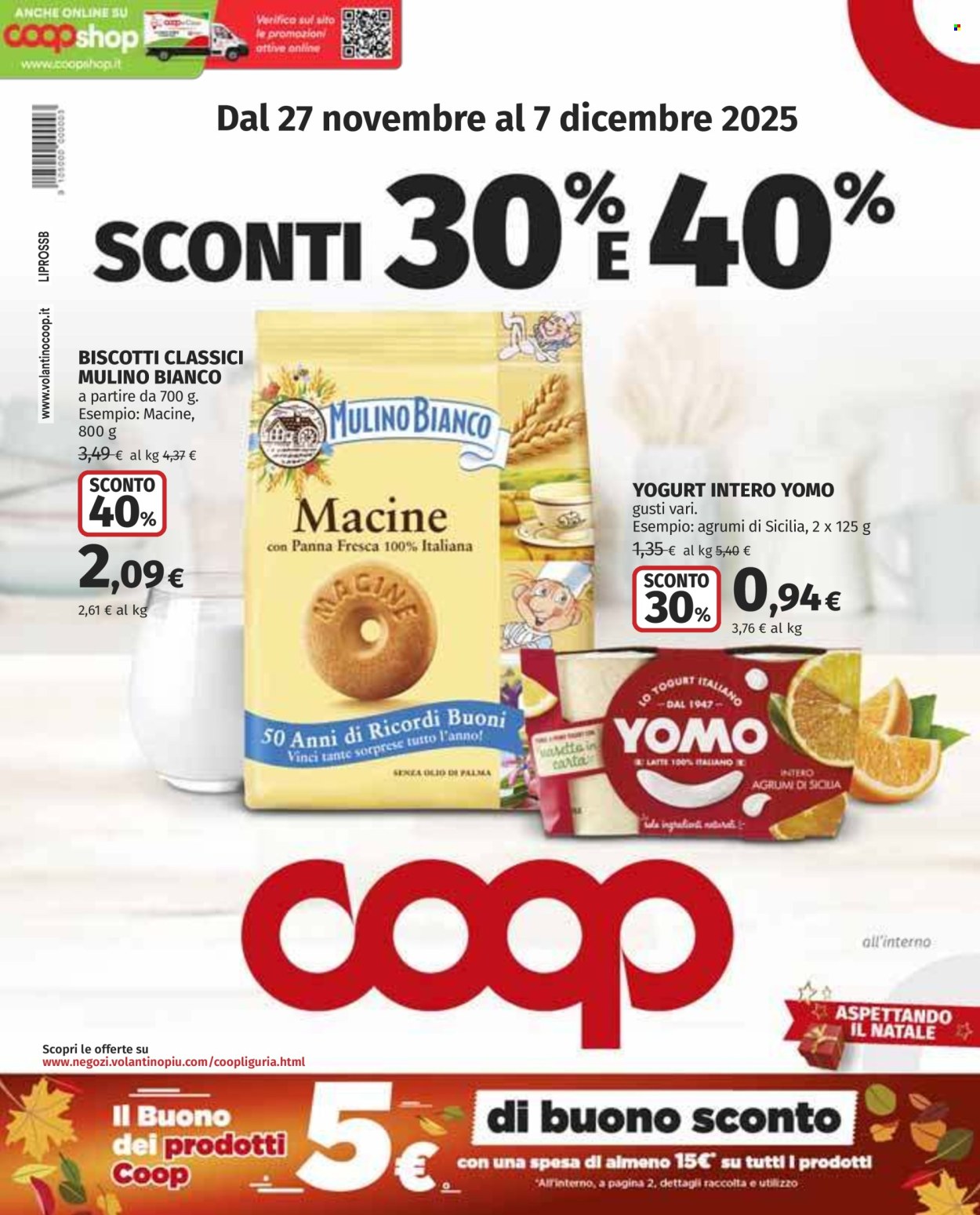 Volantino Coop - 27/11/2025 - 7/12/2025. Pagina 1