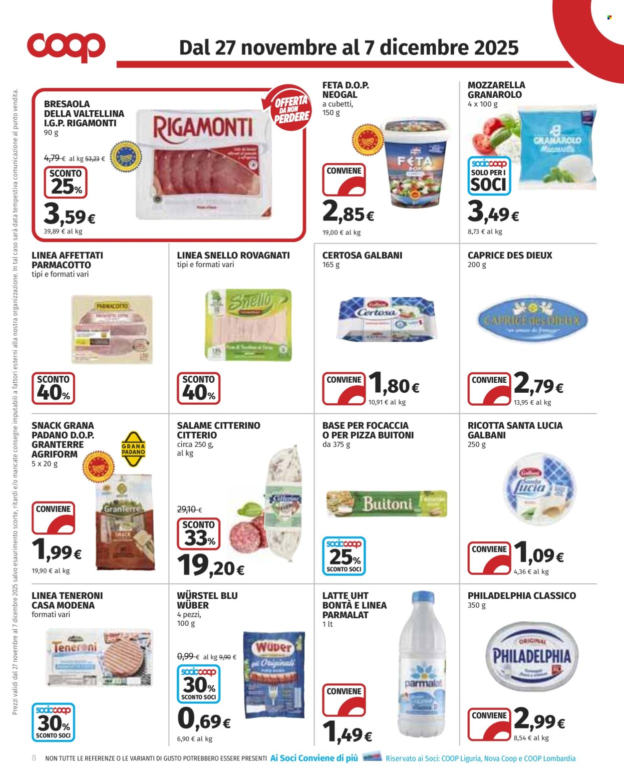 Volantino Coop - 27/11/2025 - 7/12/2025. Pagina 8