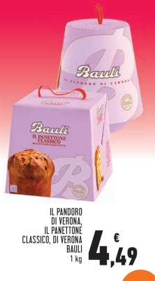 Il Pandoro di Verona, Il Panettone Classico, di Verona