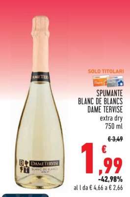 Spumante Blanc de Blancs Dame Tervise