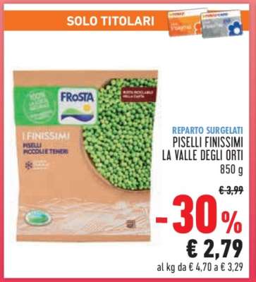 Piselli Finissimi La Valle Degli Orti