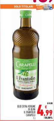 Olio Extra Vergine di Oliva Il Frantoio Carapelli