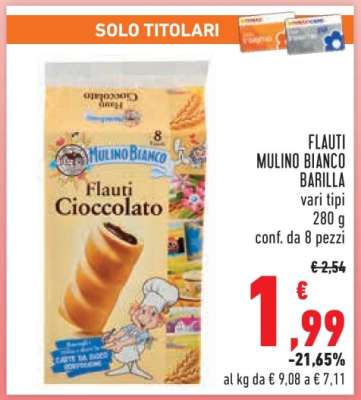 Flauti Mulino Bianco Barilla