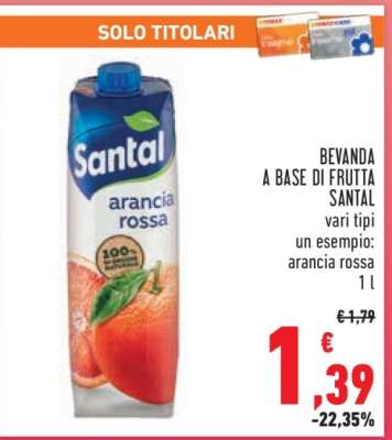 Santal arancia rossa