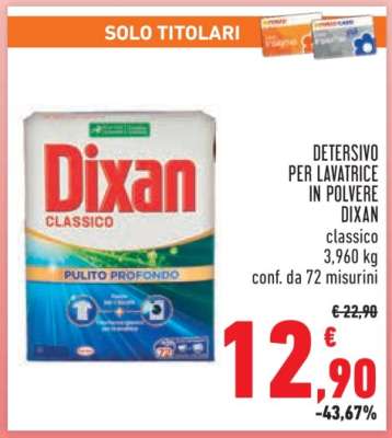 Dixan Classico