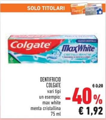 DENTIFRICIO COLGATE