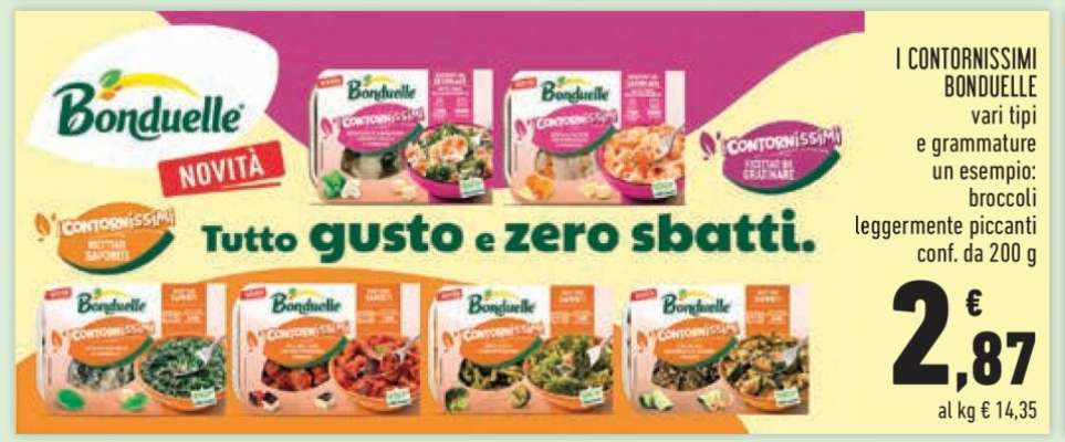 I CONTORNISSIMI BONDUELLE