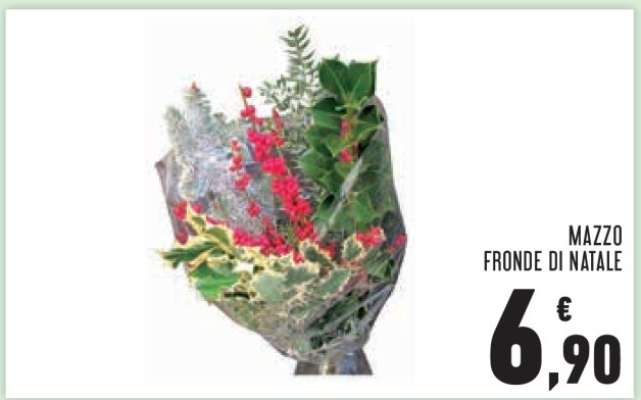 Mazzo Fronde di Natale