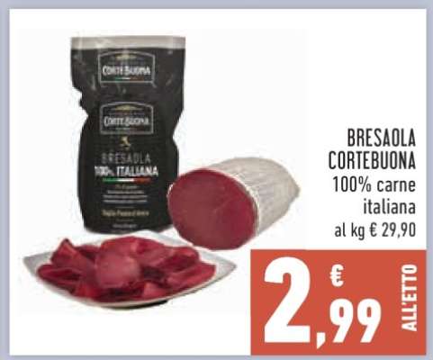 Bresaola Cortebuona