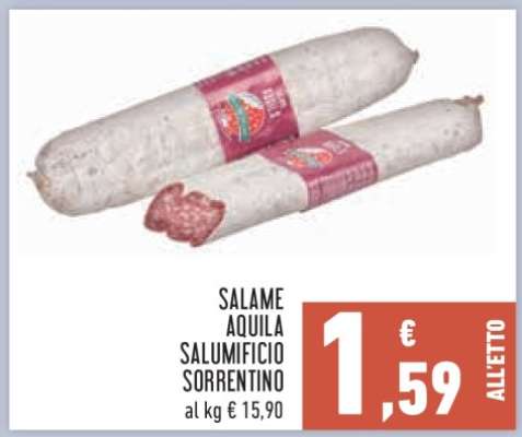Salame Aquila Salumificio Sorrentino
