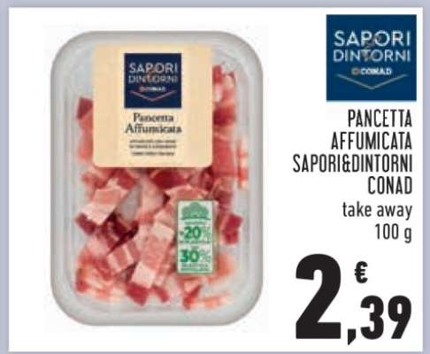 Pancetta Affumicata Sapori&Dintorni Conad