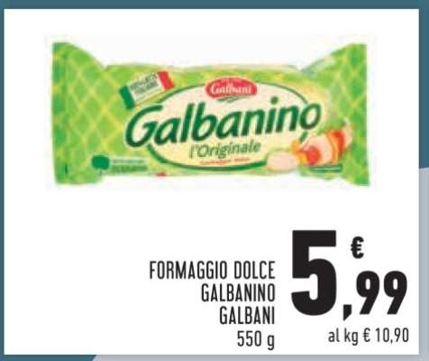 Formaggio Dolce Galbanino Galbani