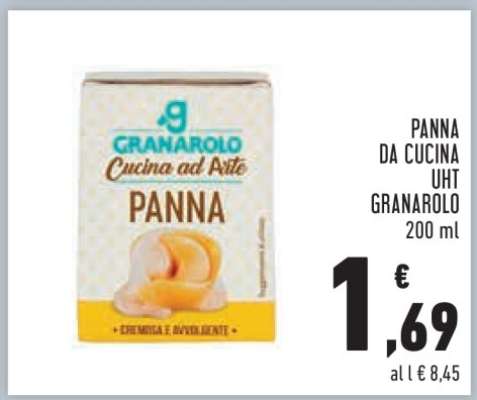 PANNA DA CUCINA UHT GRANAROLO