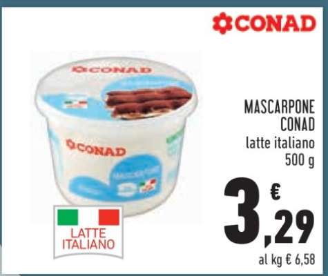 Mascarpone Conad
