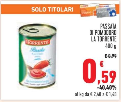 Passata di Pomodoro La Torrente