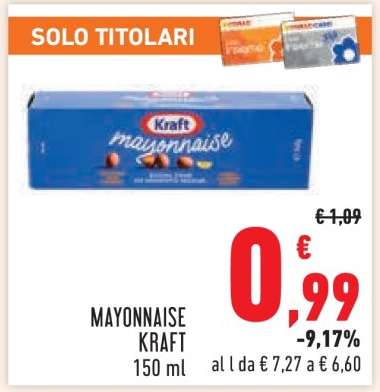 Mayonnaise Kraft