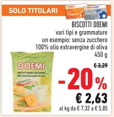 Biscotti Doemi