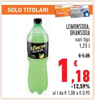LEMONSODA, ORANSODA