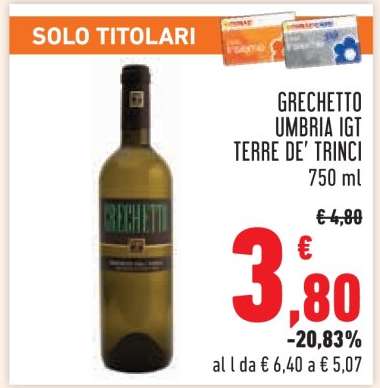 Grechetto Umbria IGT Terre de' Trinci
