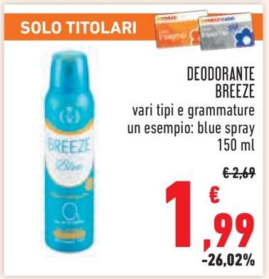 DEODORANTE BREEZE