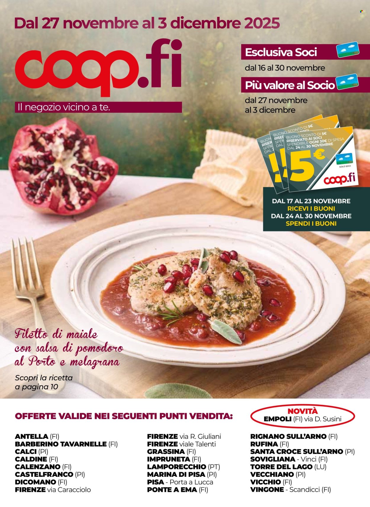 Volantino Coop - 27/11/2025 - 3/12/2025. Pagina 1