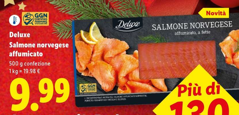 Deluxe Salmone norvegese affumicato