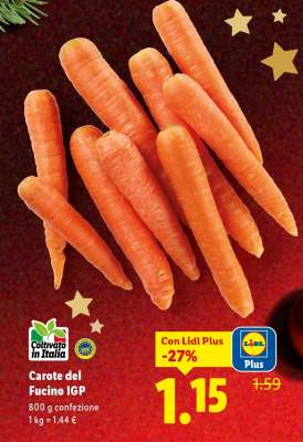 Carote del Fucino IGP