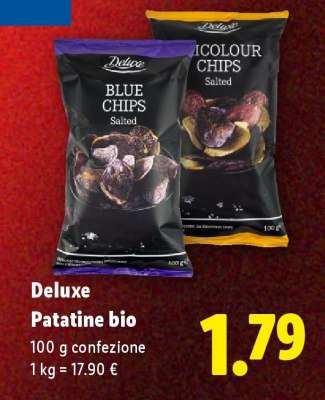 Deluxe Patatine bio