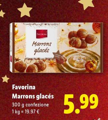 Favorina Marrons glacés
