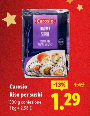 Carosio Riso per sushi