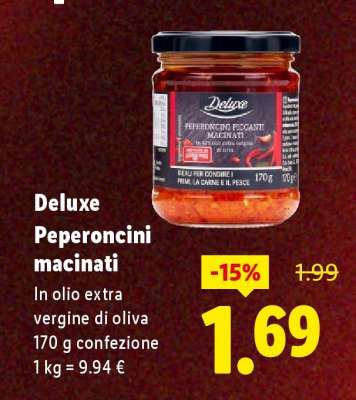 Deluxe Peperoncini macinati