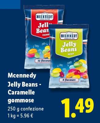 McEnnedy Jelly Beans - Caramelle gommose