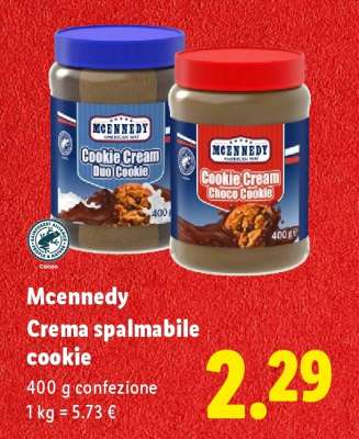 Mcennedy Crema spalmabile cookie