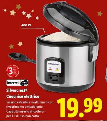 Silvercrest Cuociriso elettrico