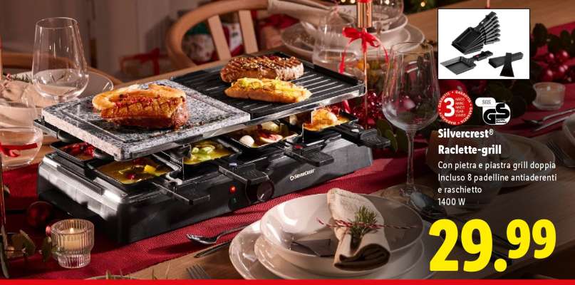 Silvercrest Raclette-grill