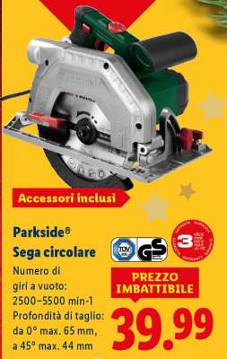 Parkside® Sega circolare