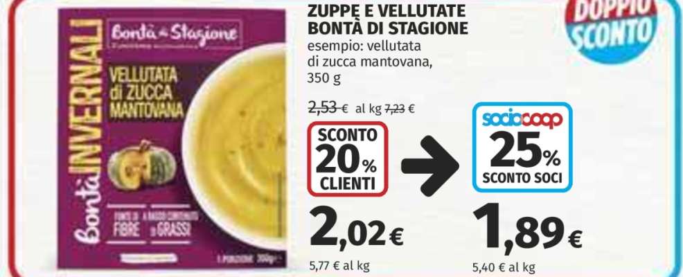 ZUPPE E VELLUTATE BONTÀ DI STAGIONE
