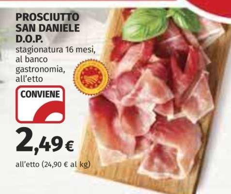 Prosciutto San Daniele D.O.P.