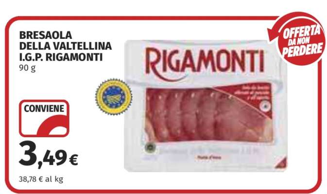 Bresaola della Valtellina I.G.P. Rigamonti